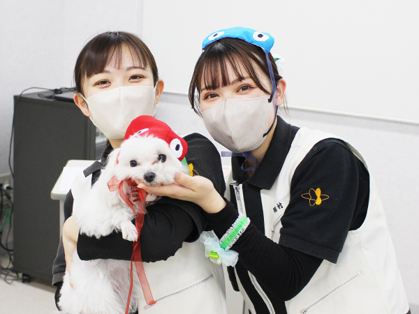 ２年生とモデル犬の写真撮影会♪～PART②～